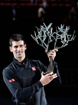 Djokovic Beats Ferrer To Claim Paris Masters Title